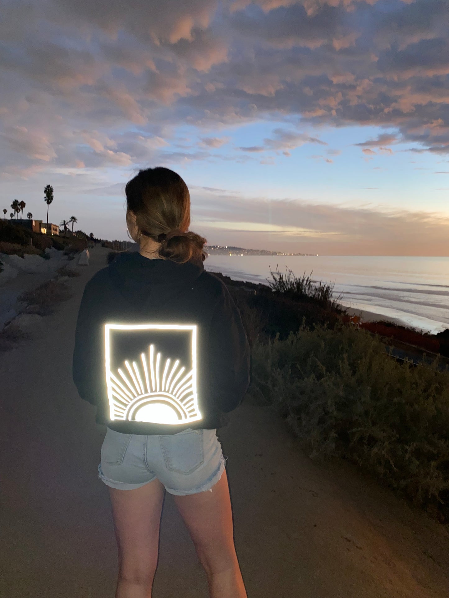 Reflective Sunset Hoodie